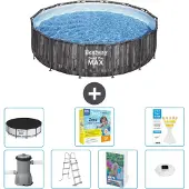 Bestway Steel Pro MAX Rund - 427x107 cm - 6-teilig S526