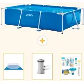 Intex Rechteckiger Frame Pool - 300x200x75 cm - 4-teilig S21256