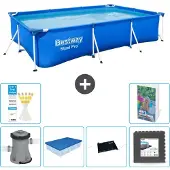 Bestway Steel Pro Rechteckig - 300x201x66 cm - 5-teilig S195
