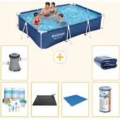 Bestway Steel Pro Rechteckig - 300x201x66 cm - 7-teilig S21554