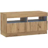 Syfax LED-TV-Schrank Artisan-Eiche Holzwerkstoff