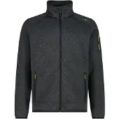 CMP MAN Fleece Jacket grey-antracite (20UZ) 60