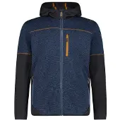 CMP - Jacket Fix Hood 36H2437 - Fleecejacke Gr 56 blau