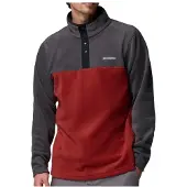 Columbia - Steens Mountain Half Snap II - Fleecepullover Gr XXL rot
