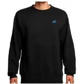 Nike - Club BB Crew - Pullover Gr L schwarz