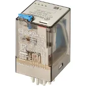 Finder Industrielles Relais 3CO 10A 24VDC Mit Testtaste - 60.13.9.024.0040