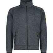 CMP - Jacket Jacquard Knitted 3H60747N - Fleecejacke Gr 46 blau