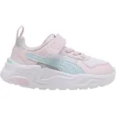Puma Trinity 2 LT AC+ Inf Kinder Sneaker, Aqua Glow, 26, Kinderschuhe