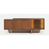 JVmoebel Sideboard Moderner Stil Braun Elegant Minimalistisch Hochwertig Edel