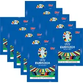 Topps UEFA EURO 2024 Germany - Sammelsticker - 10 Tüten