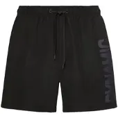 Feel Good Badeshorts , Herren, Gr. 7, Normalgrößen, schwarz, Polyester, Badehosen Badeshorts