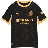 Puma Mcfc Away Jersey Replica Jr black-flaxen (03) 128