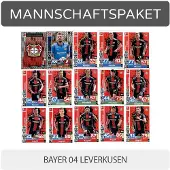Topps Match Attax - 2018/19 - Mannschaftspaket - Bayer 04 Leverkusen