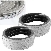 OEM Selbstklebender Dichtungsborstenstreifen 9x15mm für Türen und Fenster 20m