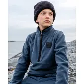 Didriksons Rubi Fleece-Pullover, Mountain Blue, 160