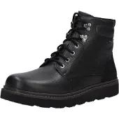Josef seibel Stiefelette "Trent 50, black-black", Herren, Gr. 40, schwarz (schwarz, schwarz), Obermaterial: 100% Rindsleder Leather cow., Schuhe Stiefelette
