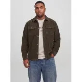 Jack & Jones Langarmhemd "JJEREGENT CORD OVERSHIRT LS SN PLS" Baumwolle, regular fit