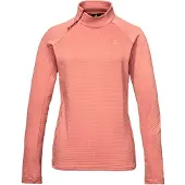 Schöffel Fleecepullover SCHÖFFEL "Longsleeve Style Energio WMN", Damen, Gr. 44, rosa (3605, rosa), Oberstoff: 94% Polyester, 6% Elasthan, Sweatshirts Fleecepullover