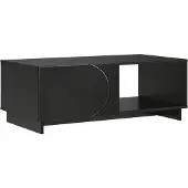 vidaXL Couchtisch Schwarz 95 x 50,5 x 35 cm Holzwerkstoff