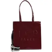 Ted Baker Schultertasche Iconica Webbing Small Icon Bag Oxblood dunkelrot