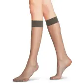 Falke Seidenglatt 15 DEN Damen Kniestrümpfe carbon (3275) 35-38
