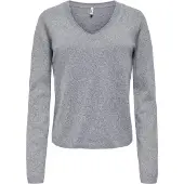 ONLY "ONLLOYAL LIFE LS V-NECK PULLO KNT NOOS" Materialmix