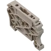 Weidmuller TS35 Endhalter Mit Prüfsteckeroption - 8630740000 [10 Stück]