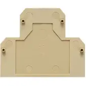 Weidmuller DK4 Anschlussblock Endplatte Beige - 0359260000 [5 Stück]