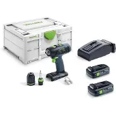Festool Akku-Bohrschrauber T 18+3 TBX 4,0 I-Plus