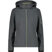CMP Damen Softshelljacke Woman Jacket Zip Hood 39A5006-F902 48 - Jungle - 48
