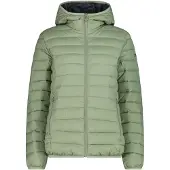 CMP Woman Padded Padded Jacket Fixed Hood green tea (E624) 34