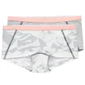 Kari Traa - Women's Tina Hipster 2-Pack - Alltagsunterwäsche Gr L weiß/grau