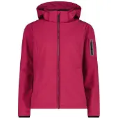 CMP - Women's Softshell Jacket Zip Hood - Softshelljacke Gr 44 rosa