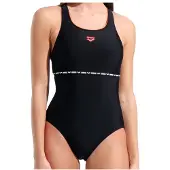 Arena - Women's Elastic Swimsuit Swim Pro Back - Badeanzug Gr 38 schwarz