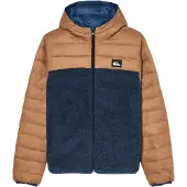 Quiksilver - Youth's Scaly Reversible - Kunstfaserjacke Gr M - 12 Years blau