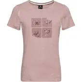 Chillaz - Women's Valencia Exploring The Outdoors - T-Shirt Gr 38 rosa