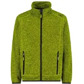CMP - Boy's Jacket Jacquard Knitted - Fleecejacke Gr 116 oliv