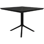 BellaFurn Gartentisch 80x80 cm - Balkontisch - Witterungsbeständige und langlebige Ausführung