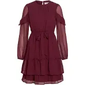 Vila Vielly Langarm Minikleid