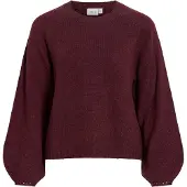 Vila Visapna Rundhals Strickpullover