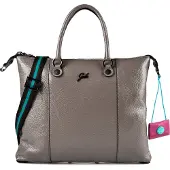 Gabs Leder Handtasche Umhängetasche G3 Plus Hand Bag Pietra taupe