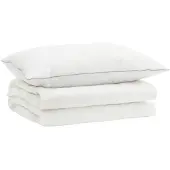 vidaXL 90% Gänsedaunen Bettwäsche-Set FULDA 2 stk. 150 x 200 cm Sommer