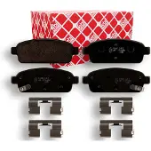 Febi Bremsbelagsatz, Scheibenbremse 16894 Hinterachse für VAUXHALL CHEVROLET BUICK