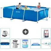 Intex Rechteckiger Frame Pool - 300x200x75 cm - 8-teilig S30174