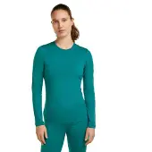 Icebreaker W 200 Oasis Long Sleeve Crewe tidal teal (IB0LG) L