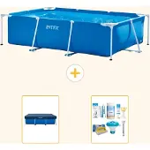 Intex Rechteckiger Frame Pool - 300x200x75 cm - 3-teilig S22349