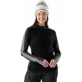 Smartwool - Women's Alpine Crew Sweater - Merinopullover Gr M schwarz