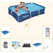 Bestway Steel Pro Rechteckig - 300x201x66 cm - 8-teilig S21560