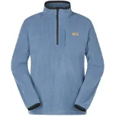 Picture - Weavy 1/4 Grid Fleece - Fleecepullover Gr XXL blau