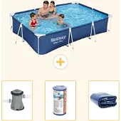 Bestway Steel Pro Rechteckig - 300x201x66 cm - 4-teilig S22301